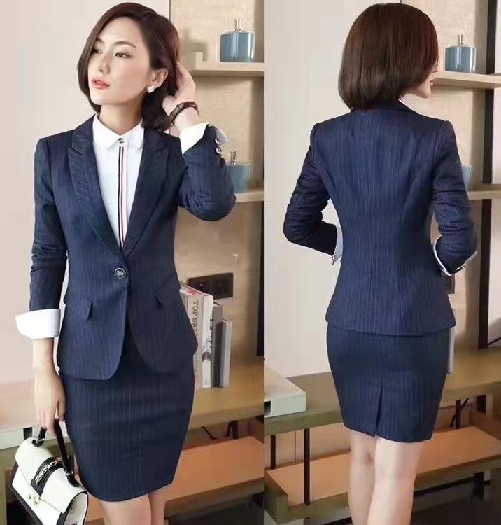 南京工作服定做公司设计银行女士职业套装